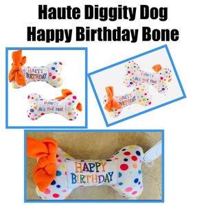 Haute Diggity Dog -Happy Birthday Bone